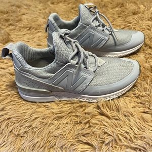 New balance 574 gray shoes size 5